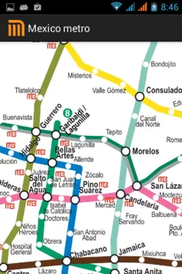 Mexico metro android App screenshot 0